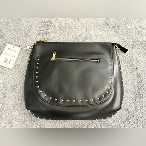 Black Studded Women's Bag